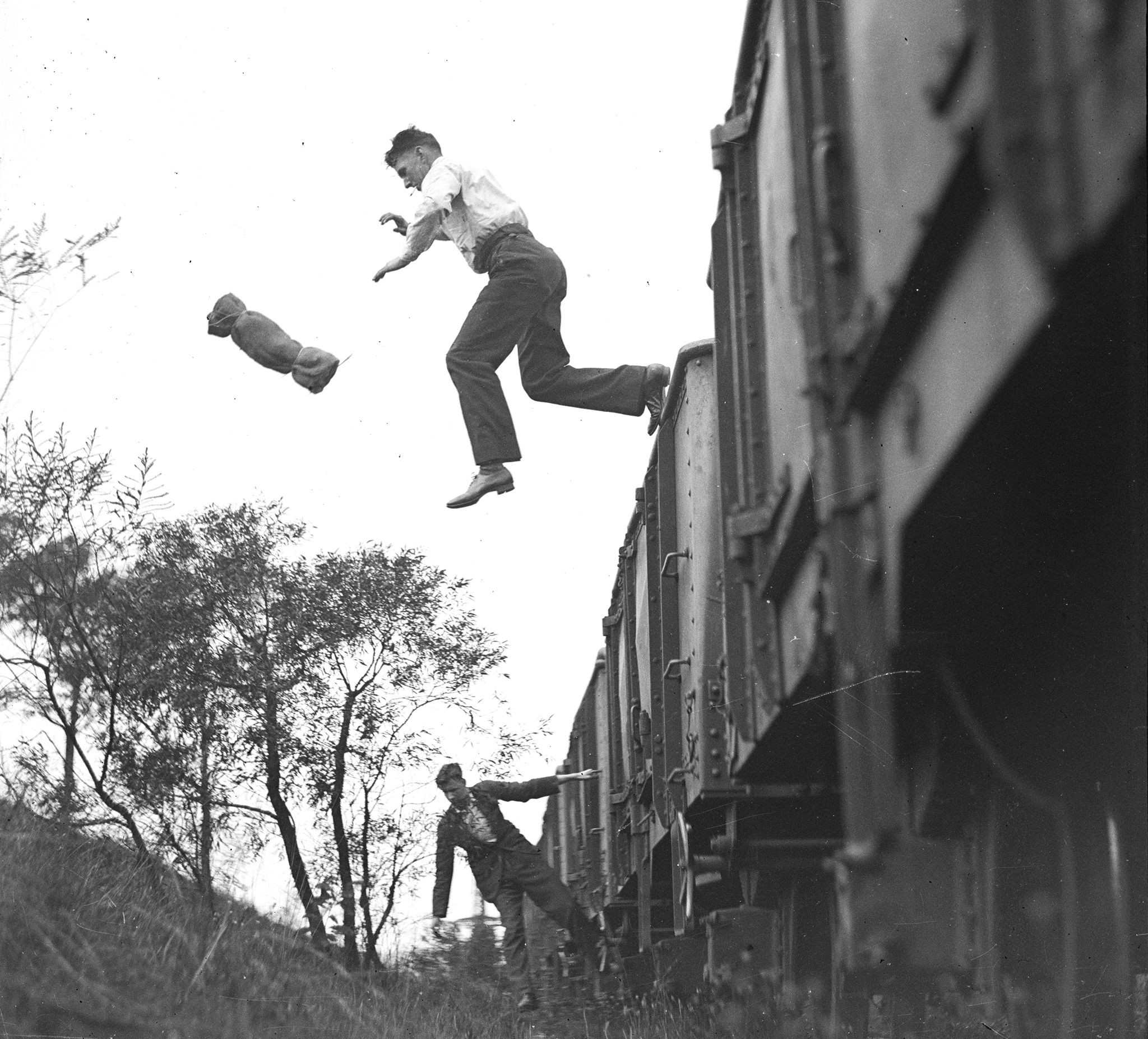 train jump